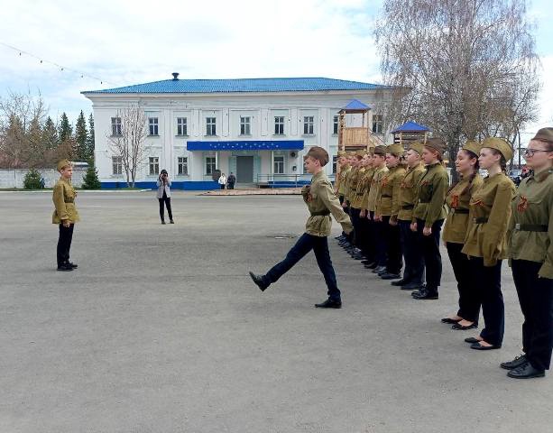 Муниципальный этап конкурса &amp;quot;Марш Победы&amp;quot;.